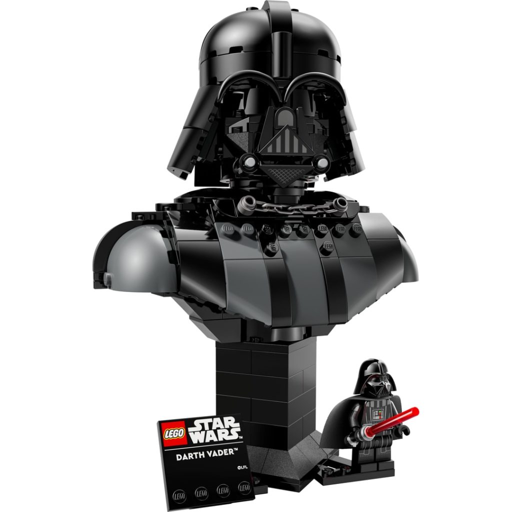 Lego byste av darth vader