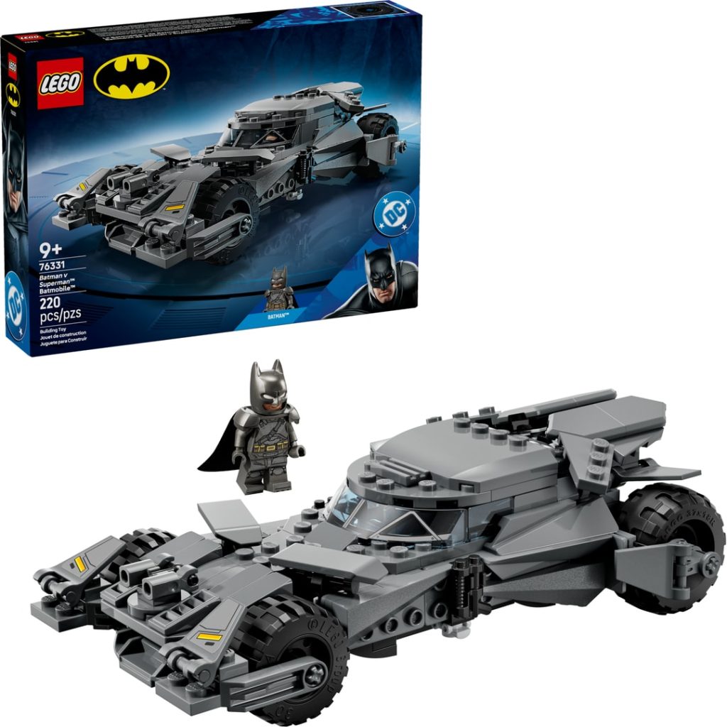 Lego batmobilen fra batman v superman