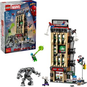 Lego spider-man mot mysterio daily bugle