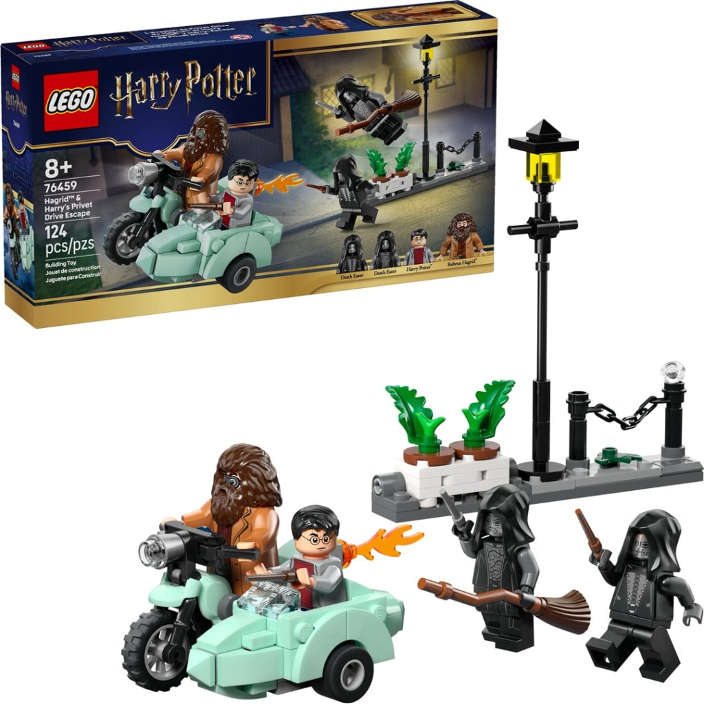 Lego gygrid og harrys flukt fra hekkveie