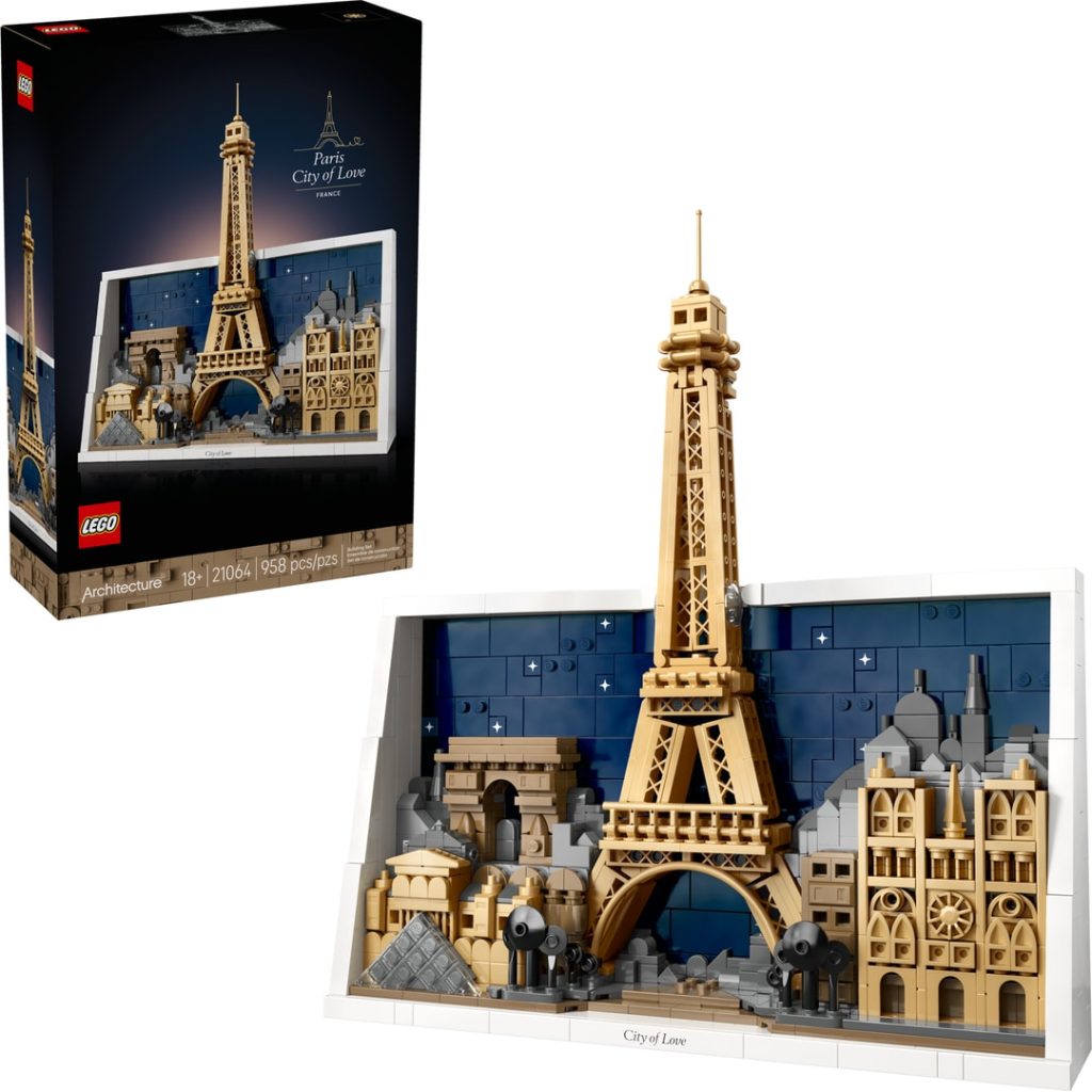 Lego paris  romantikkens by