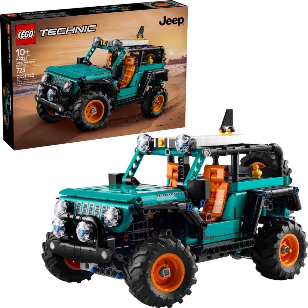 Lego jeep wrangler rubicon suv
