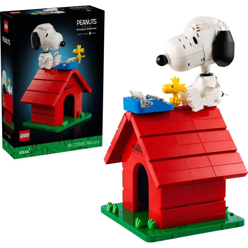 Lego knøttene snoopys hundehus