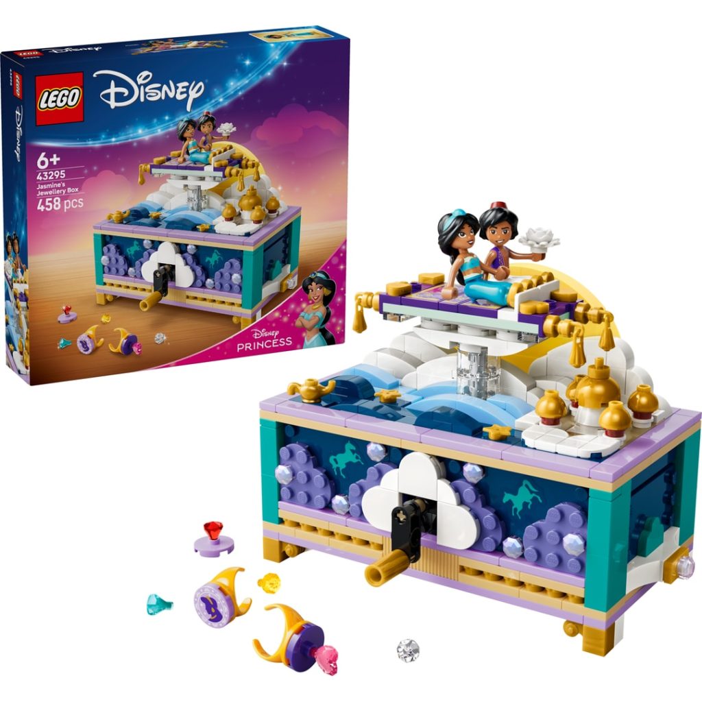 Lego sjasmin med smykkeskrin