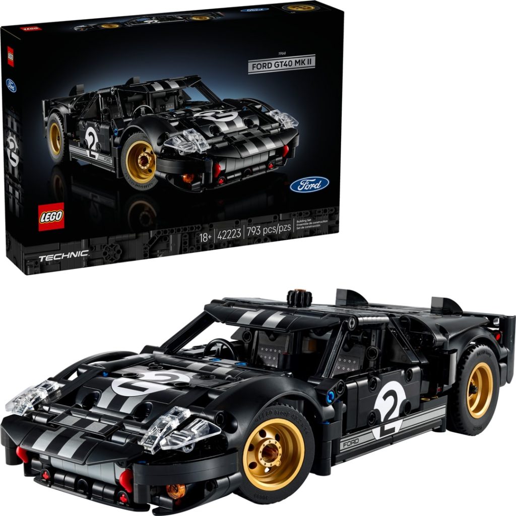 Lego 1966 ford gt40 mkii-racerbil