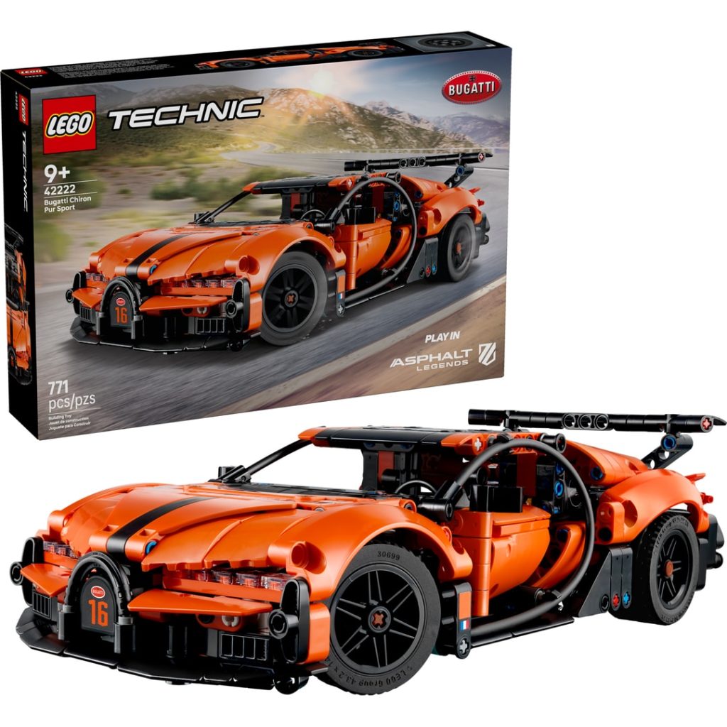 Lego bugatti chiron pur sport-hyperbil
