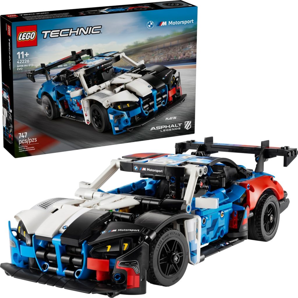 Lego bmw m4 gt3 evo-racerbil