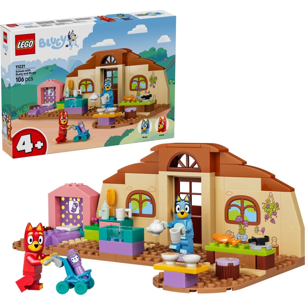 Lego skolen til rusty og bluey