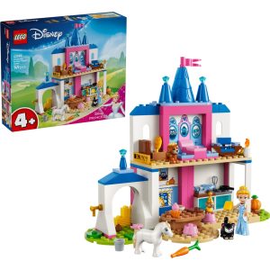 Lego slott med askepott og dyrevennene