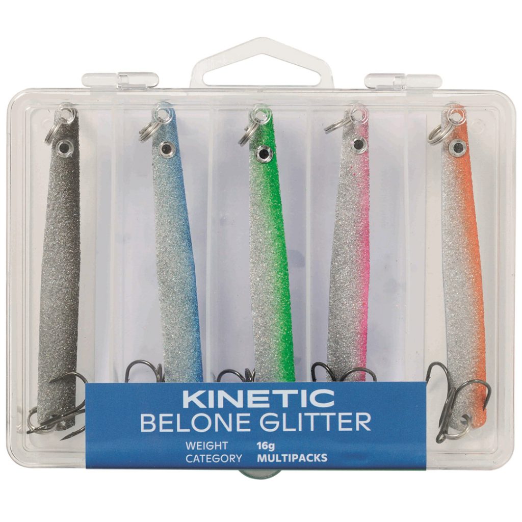 Kinetic belone glitter 20g 5pcs