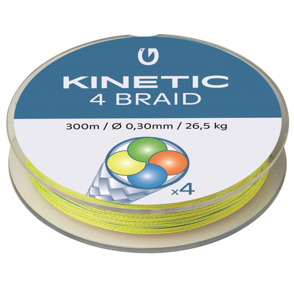 Kinetic 4 braid 300m 0,35mm/28,3kg multi