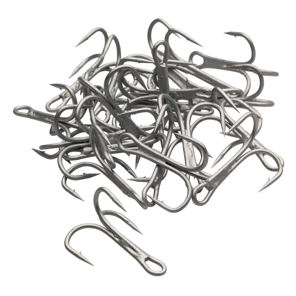 Kinetic treble sea hook 3x #8/0 ps 12pcs
