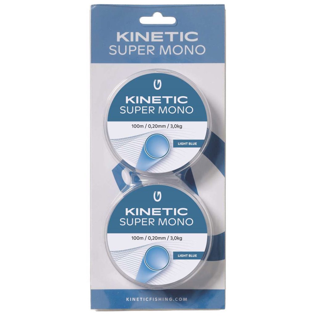 Kinetic super mono 2x100m 0,25mm/4,5kg l