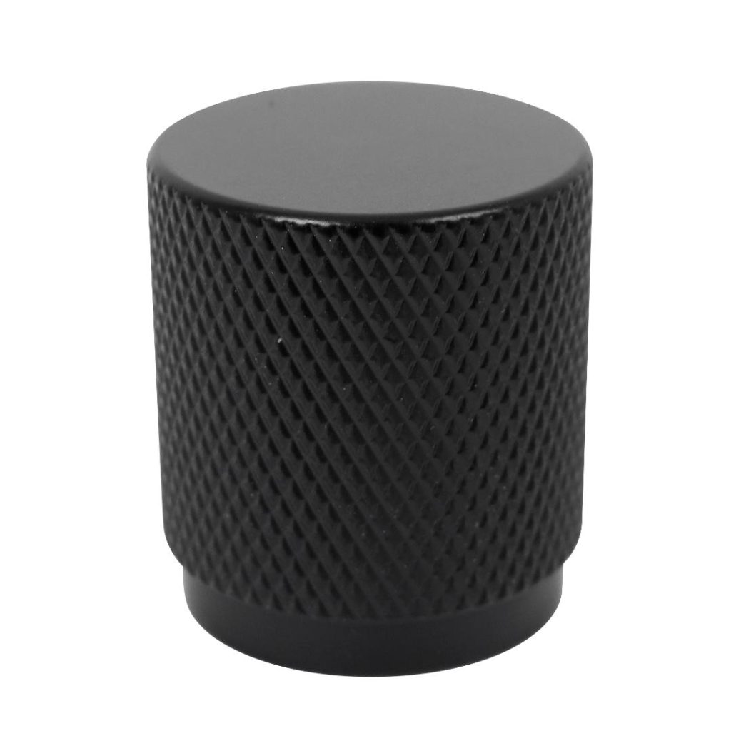 Home it riflet møbelknott, matt sort, 2-
