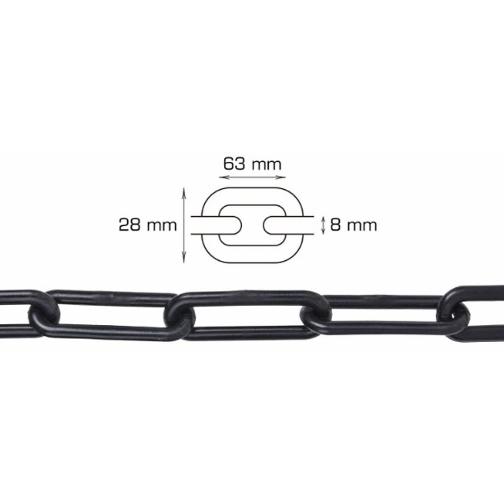 Home it pyntekjede plast 3 meter