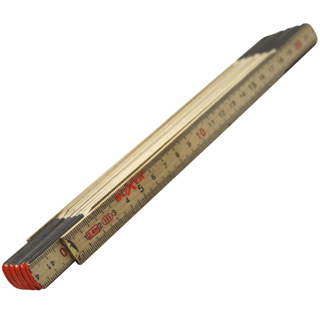 Boxer tommestokk tre 240 cm