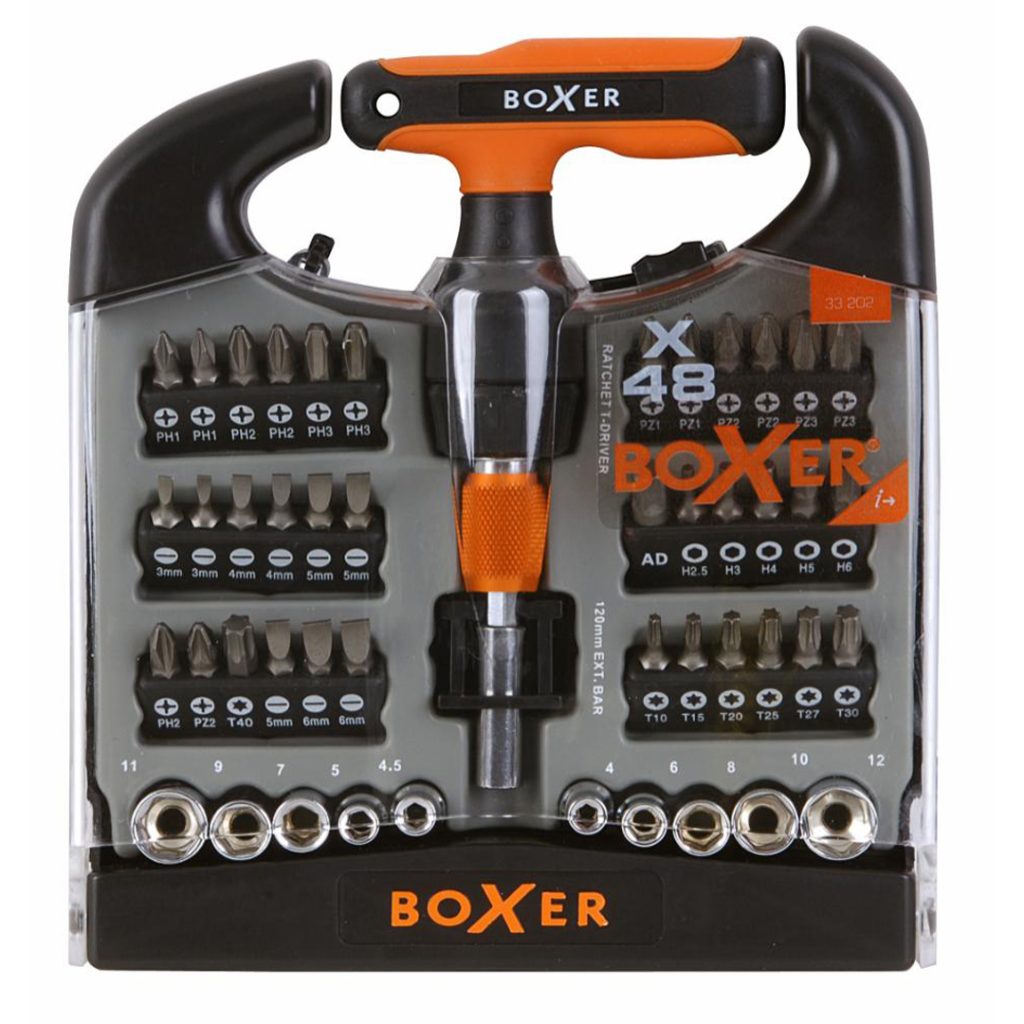Boxer bitssett 48 deler
