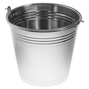 Rustfri stålbøtte 12 liter