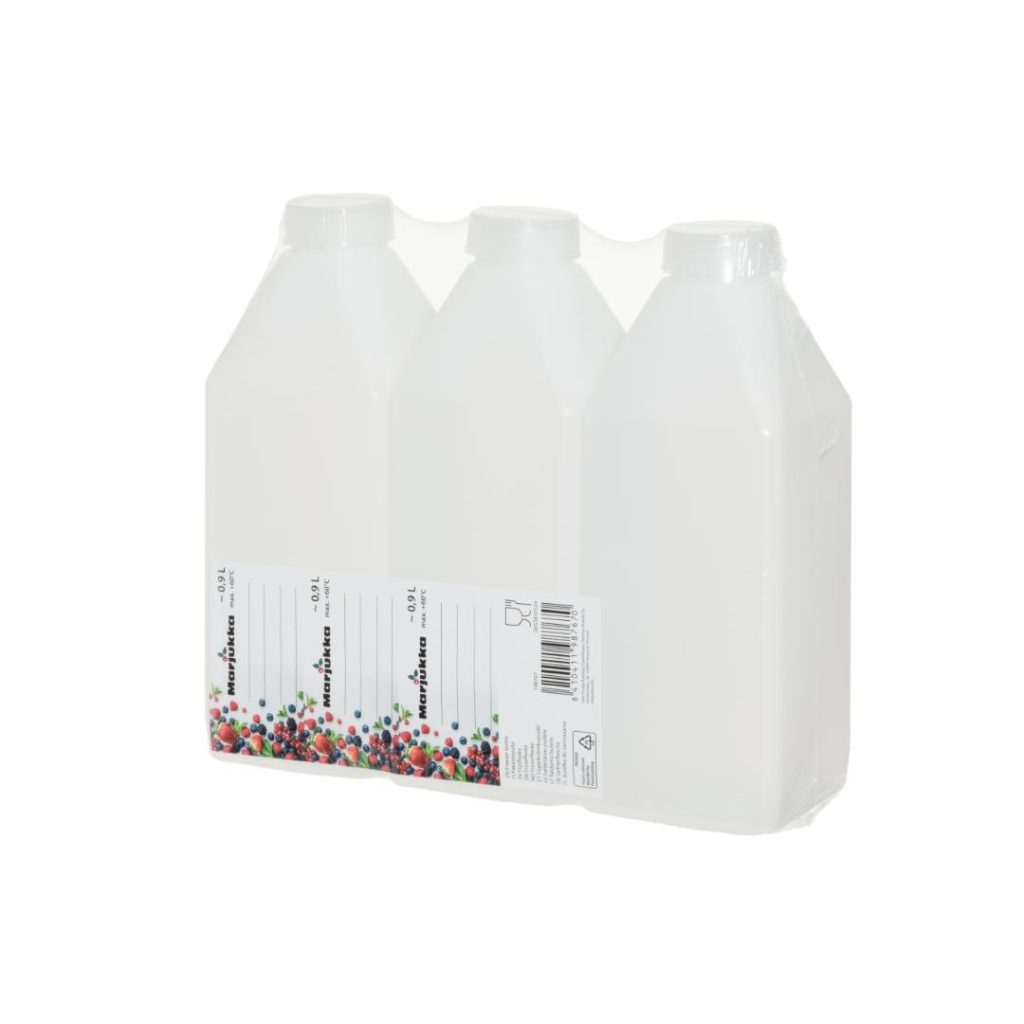 Marjukka fryseflaske 0,9 l 3 pk