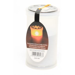 Led stearinlys