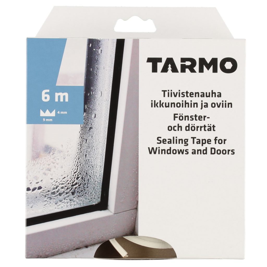 Tarmo vindu tetning e-profil hvit 6 m