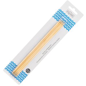 Bamboo strikke pinne 3,5mm 20cm 5pcs
