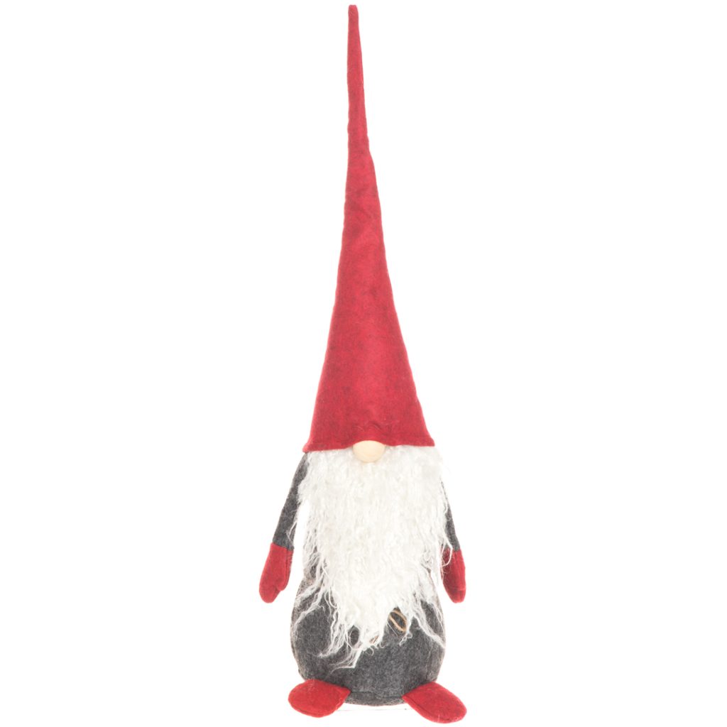Winteria nisse med hatt rød 60 cm