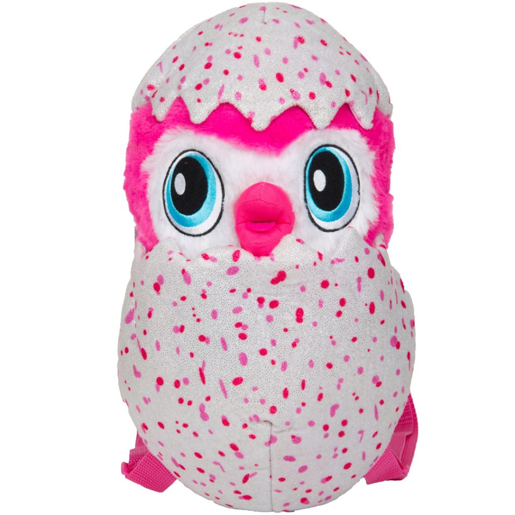 Hatchimals plysj ryggsekk