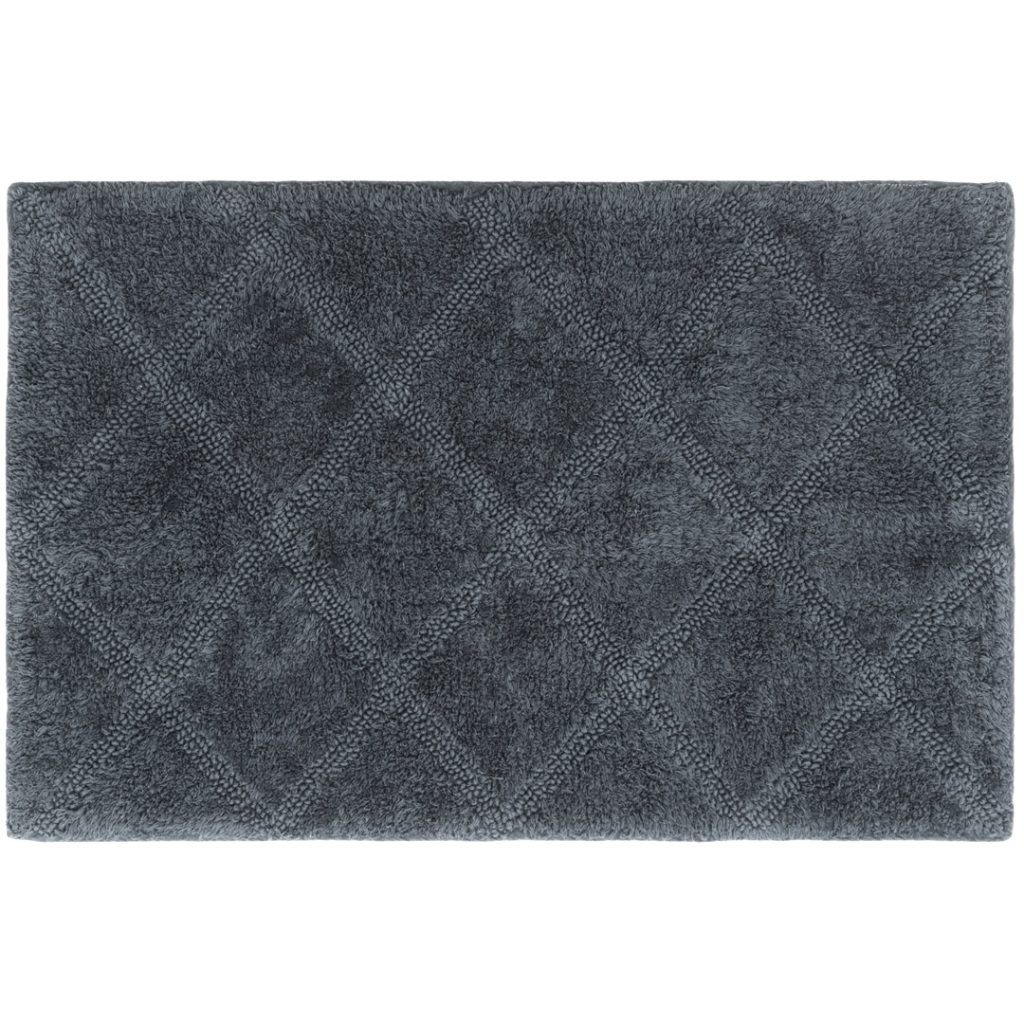 4living badematte mirage 50x80 cm grå
