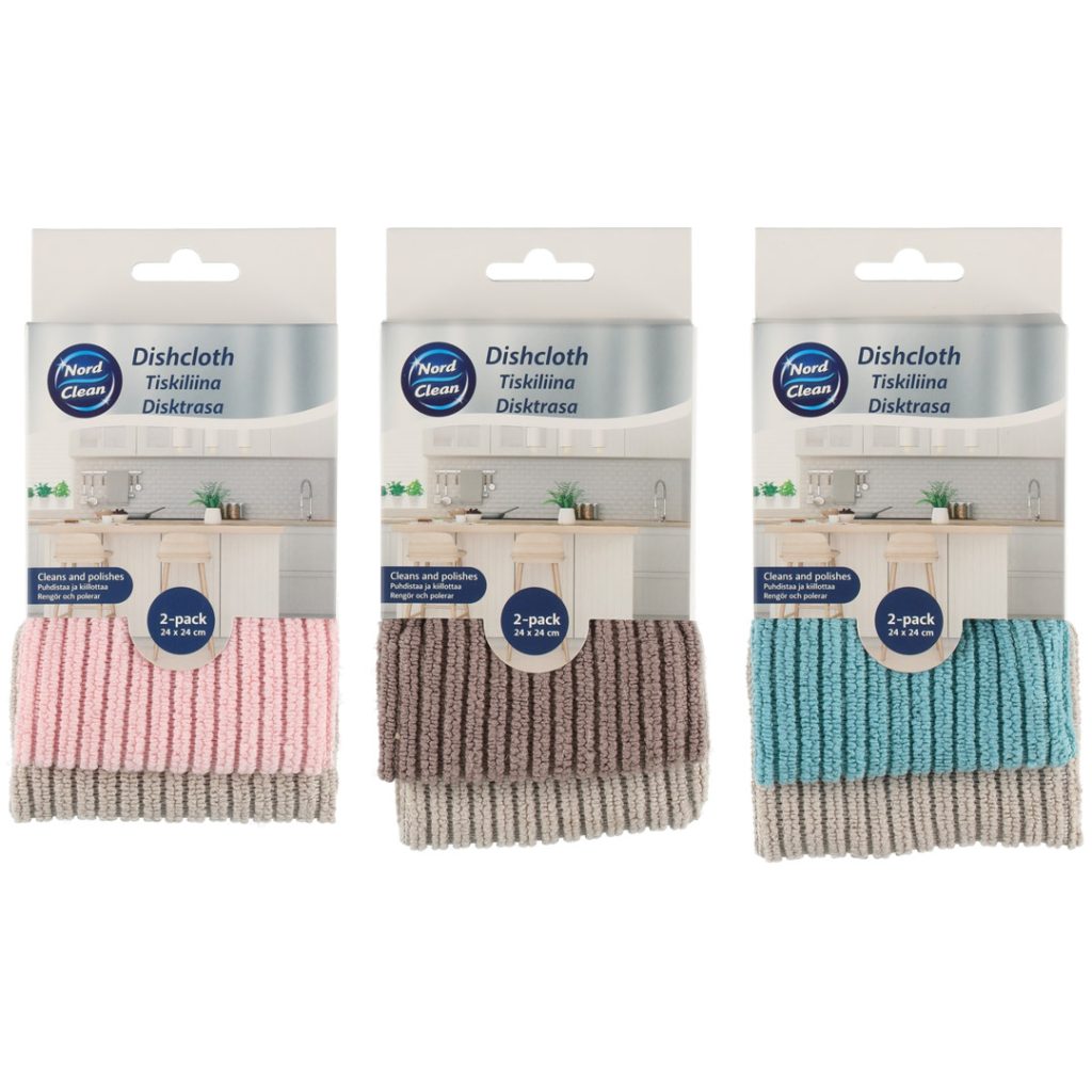 Nord clean microfiber klut 2 stk