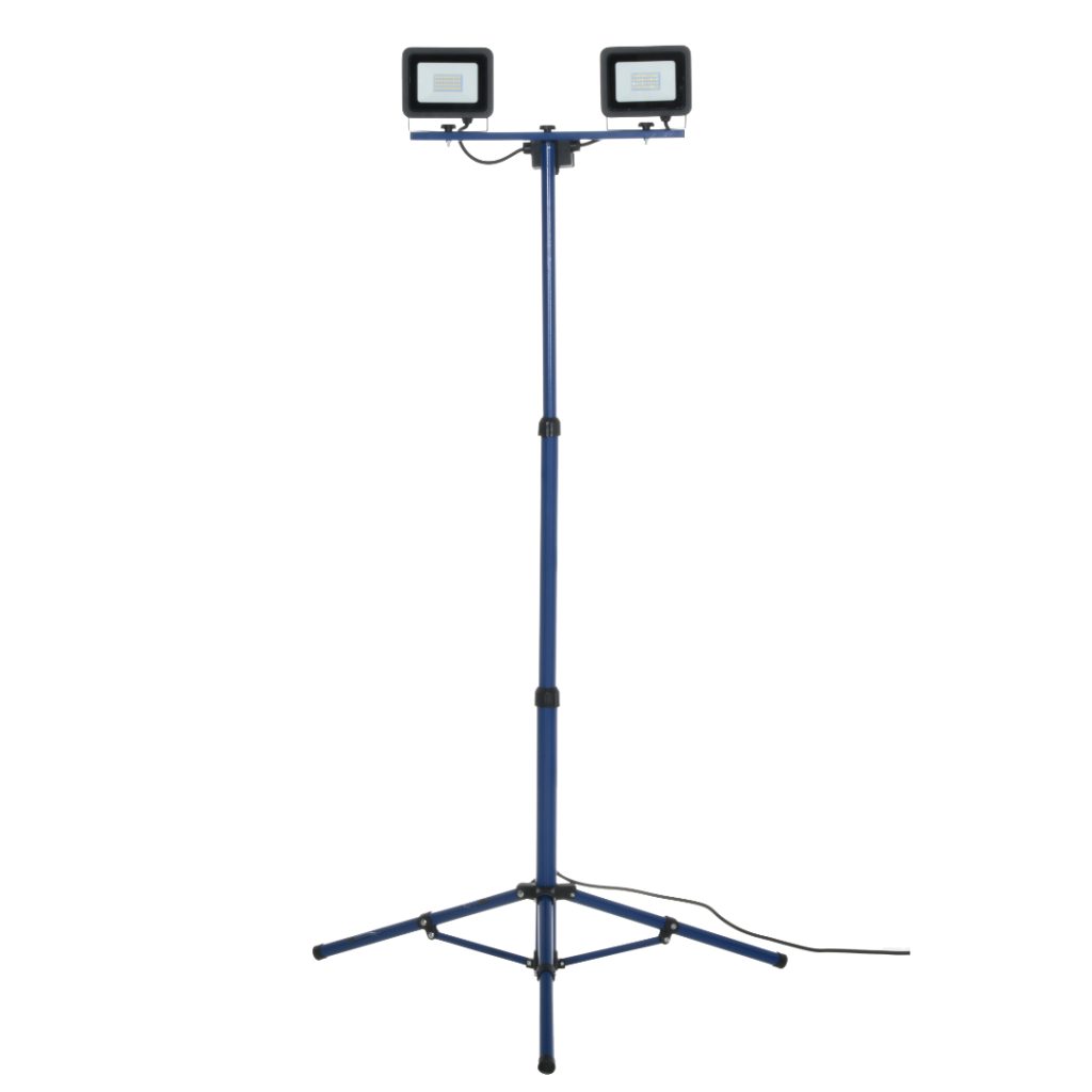 Tarmo arbeidslys med stativ 2x30 w, 5600