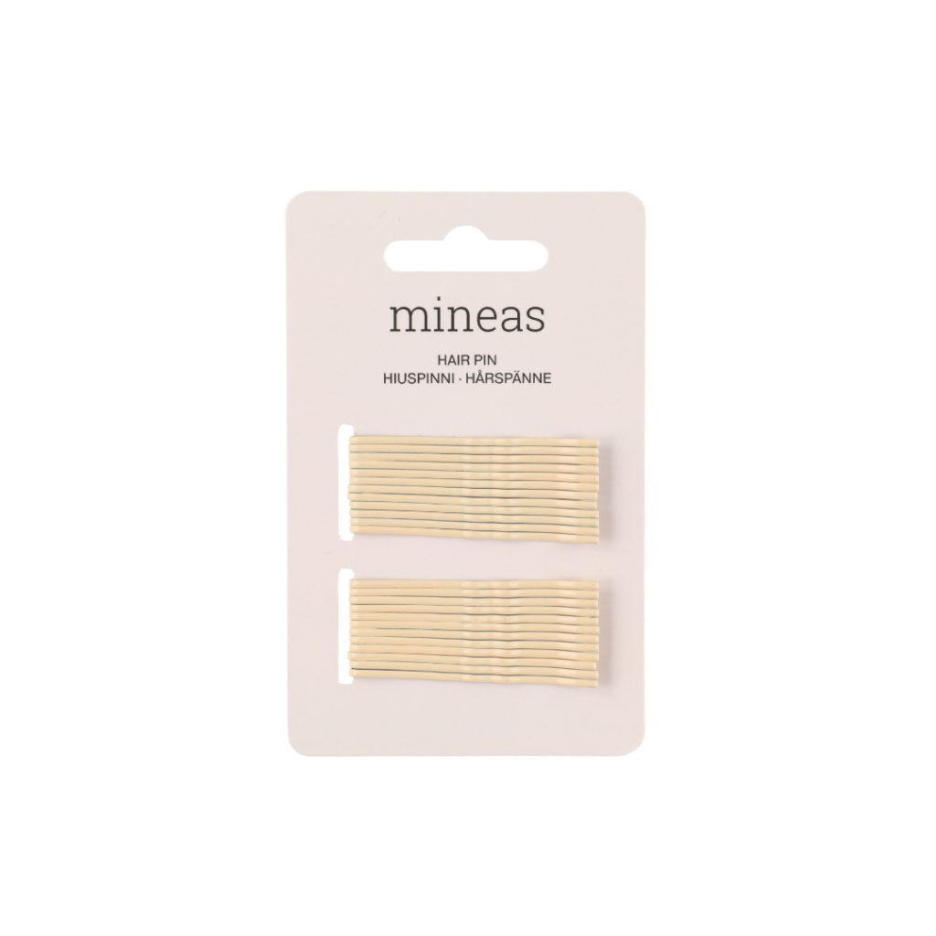 Mineas ponni pin basic 24 kpl beige