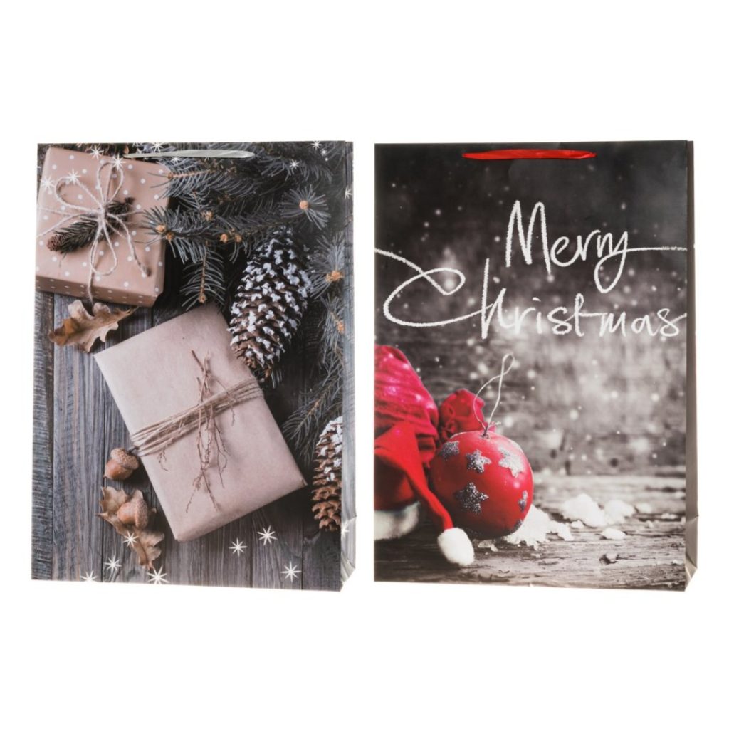 Winteria gavepose god jul 50x70x18 cm