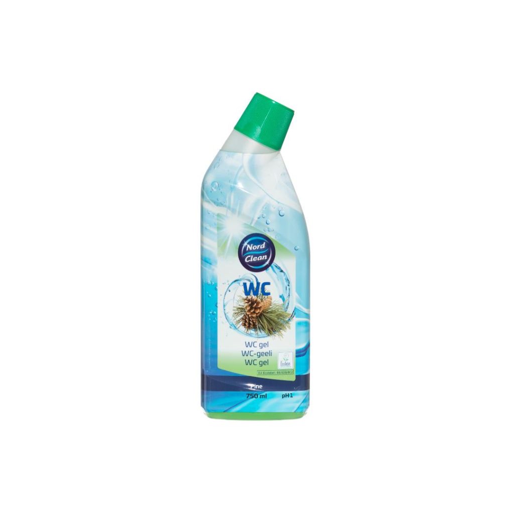 Nord clean wc gel furuduft 750 ml
