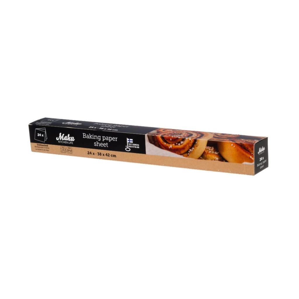Maku bakepapirark 24 stk