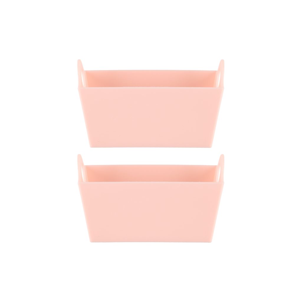 Mineas organizer sett liten rosa
