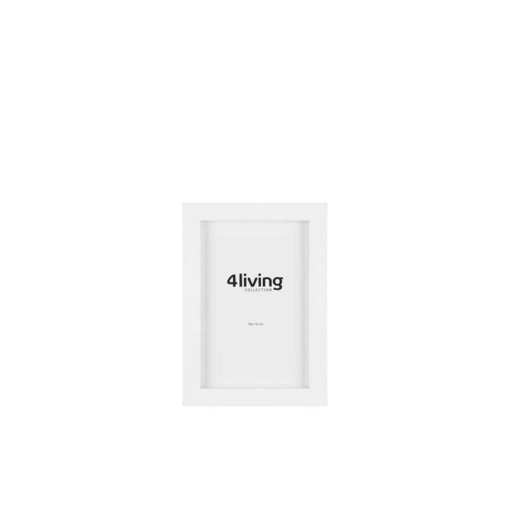 4living fotoramme hvit 10x15 cm foto