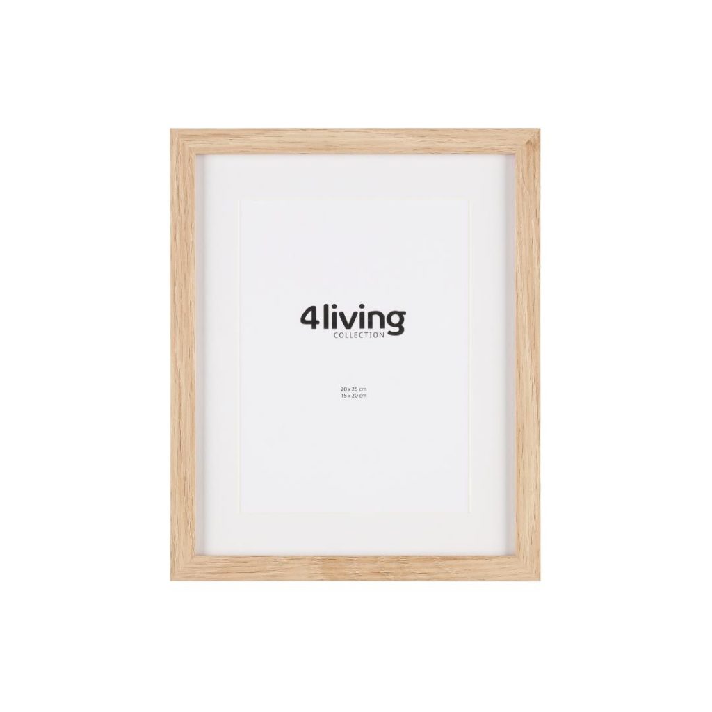 4living fotoramme naturlig 20x25 cm foto