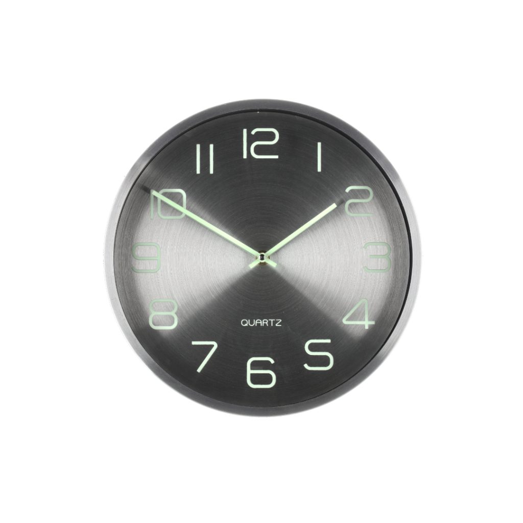 4living veggklokke glory 30 cm selvlysen