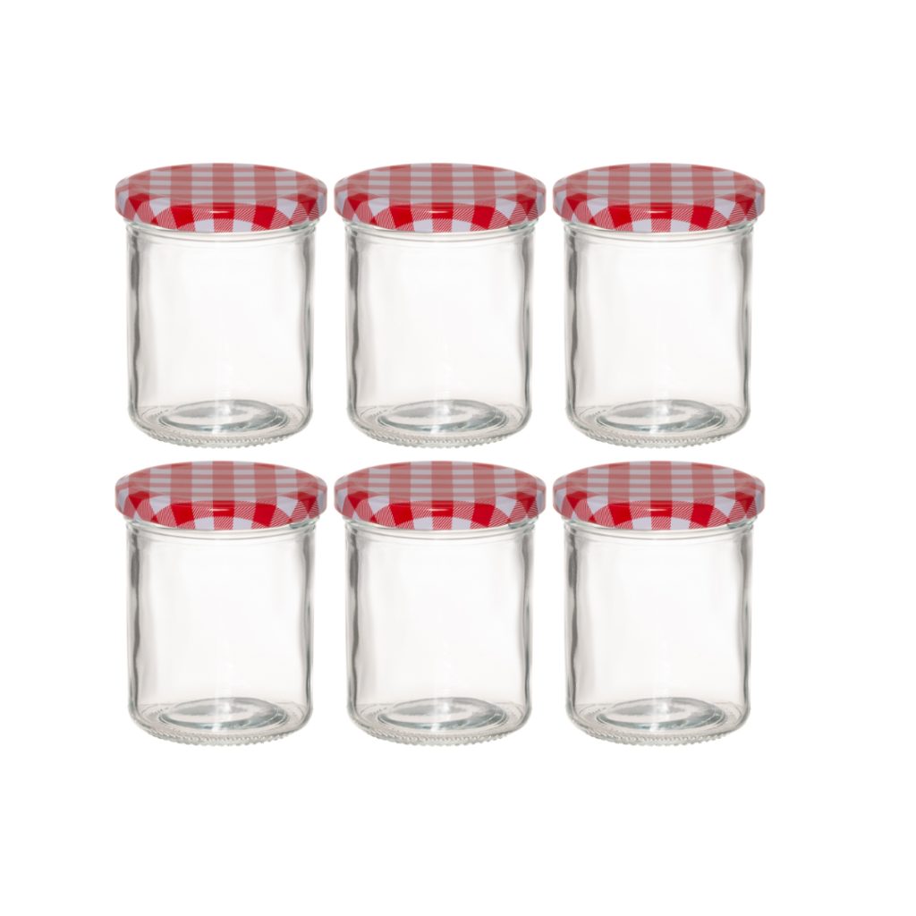 Marjukka glasskrukke 6 stk 165 ml
