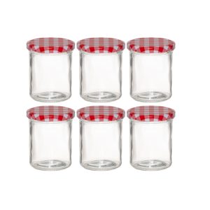Marjukka glasskrukke 6 stk 165 ml
