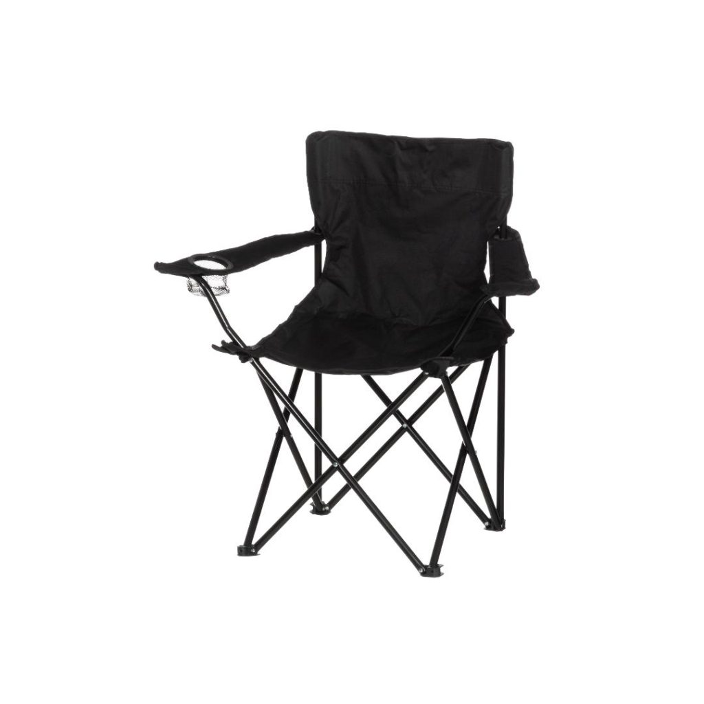 Atom campingstol med flaskeholder