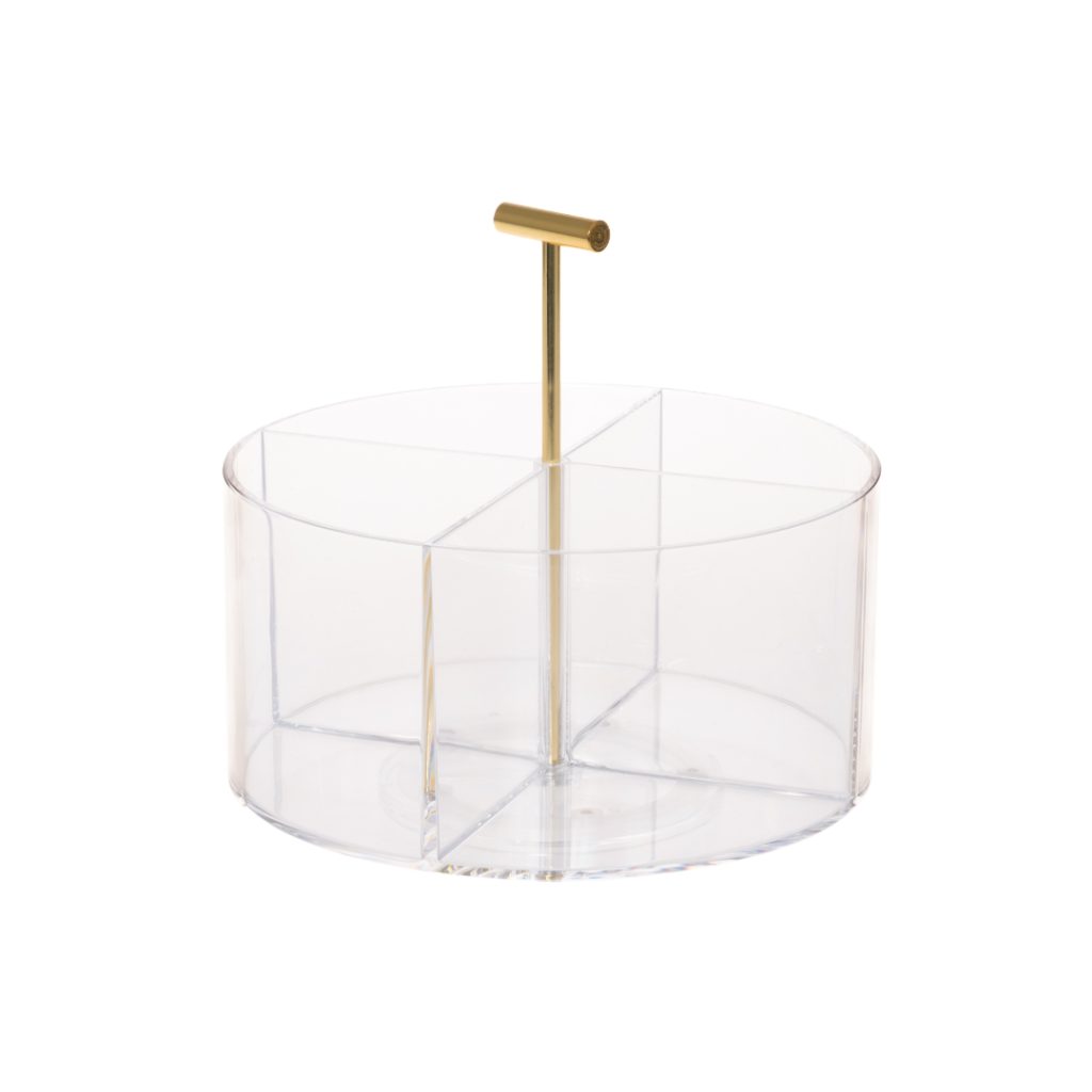 Mineas spinning organizer med håndtak