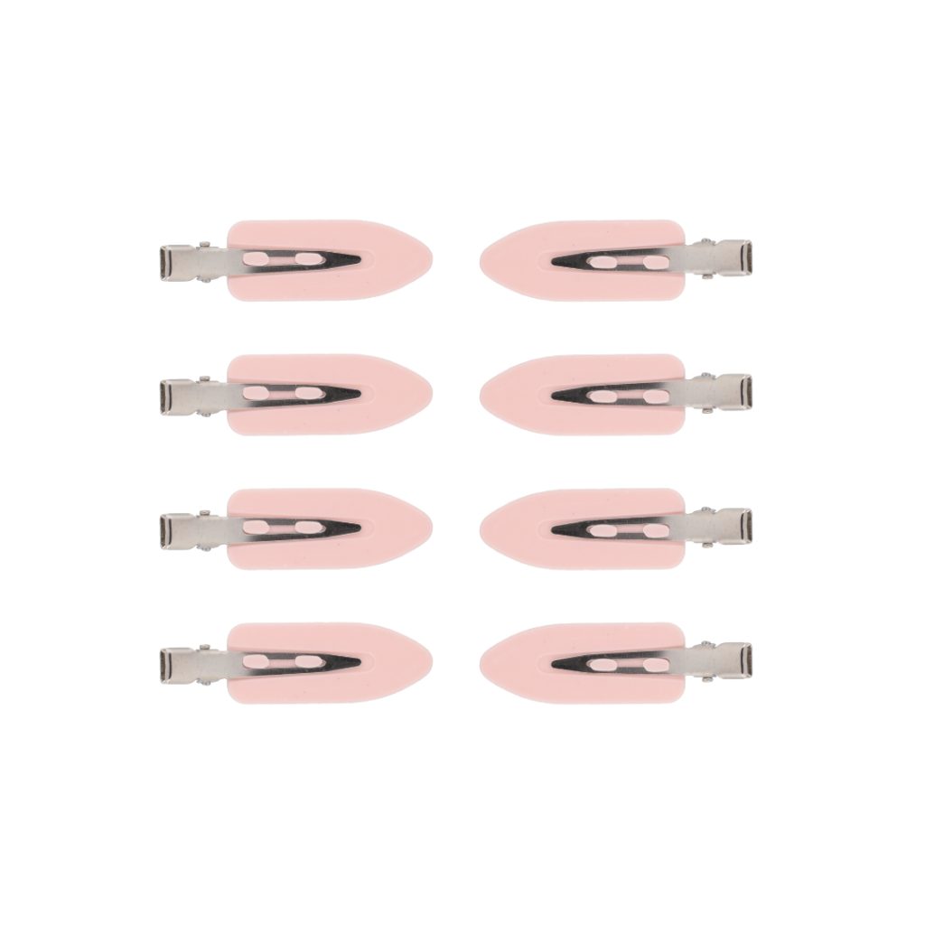 Mineas hårinnstillingsklemme 8 stk rosa