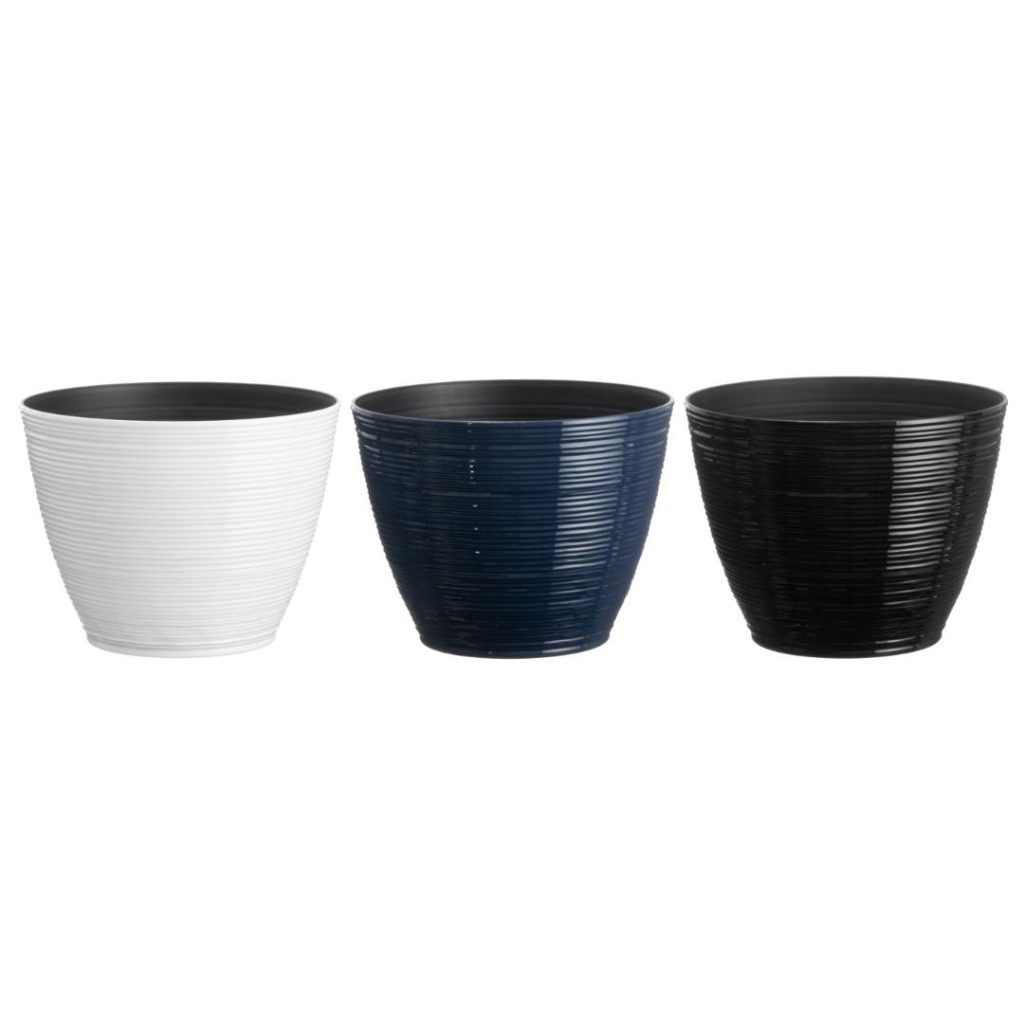 4living blomsterpotte millie 40,6 cm sor