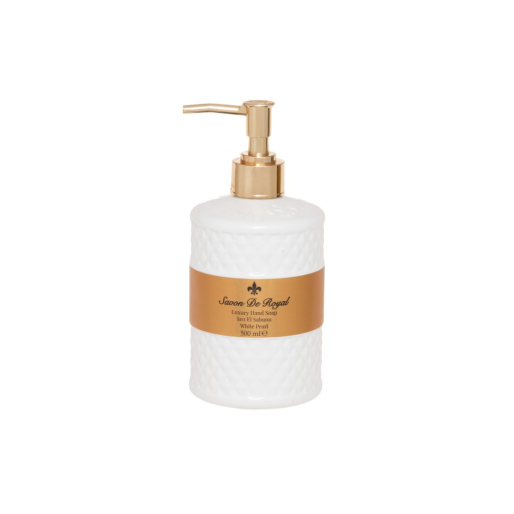 Savon de royal white pearl flytende såpe