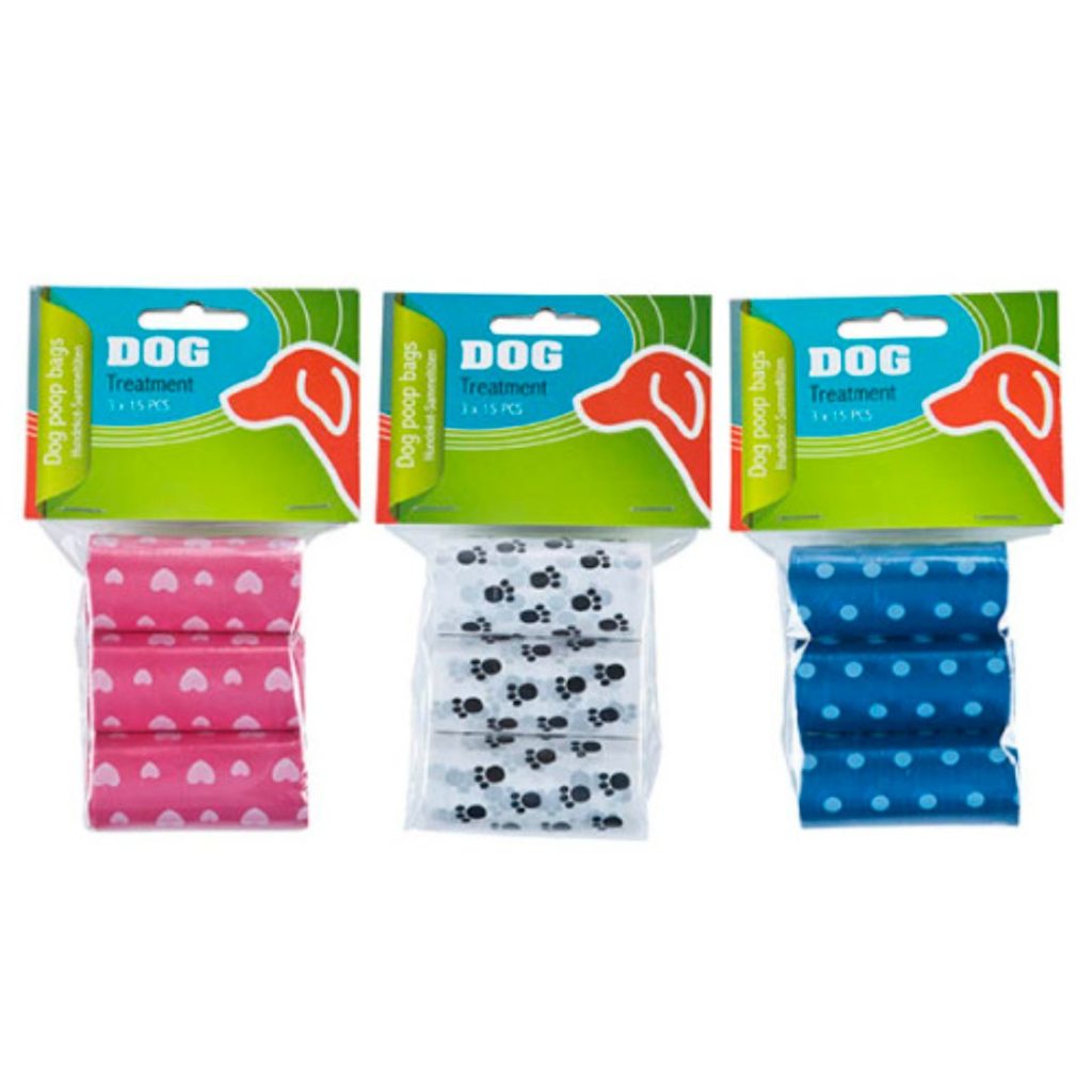 Pet treatment hundebæsjposer 3x15 stykke