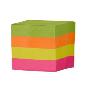 Topwrite klistrelapp mini 4x4cm 400pc